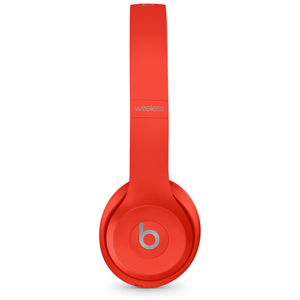 MX472LL/A - $142 - Beats Solo 3 Wireless On-Ear Headphones - Citrus Red