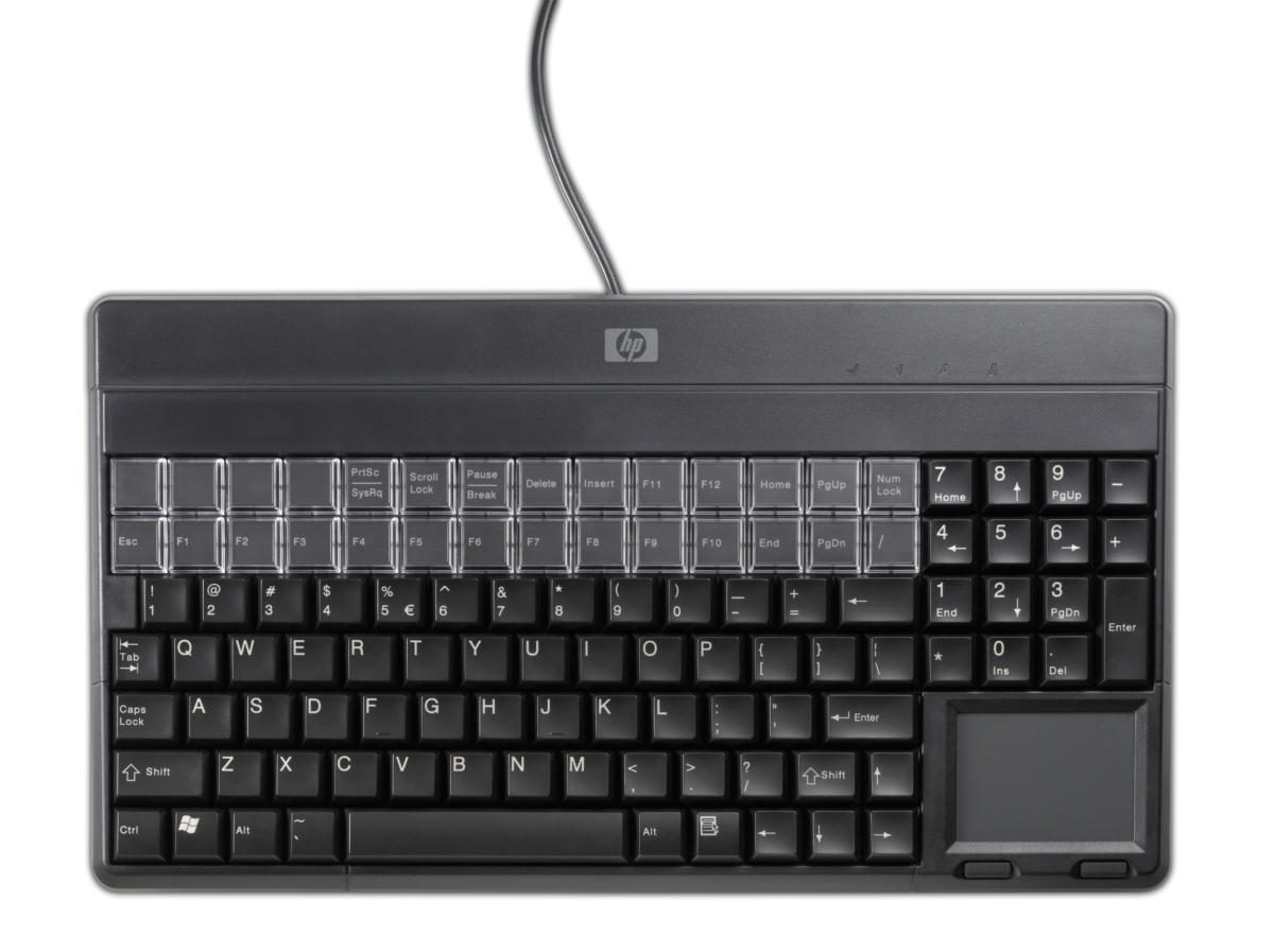 FK221AA - $53 - HP Point Of Sale USB Keyboard Wired Integrated Touchpad