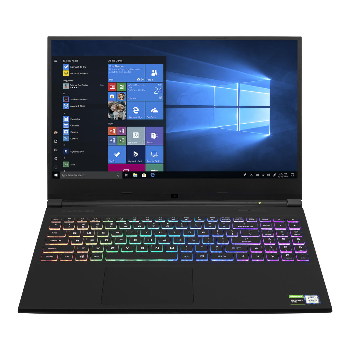 EG-LP5-BK - $742 - EVOO GAMING Core™ i7-9750H 512GB SSD 16GB 15.6 ...