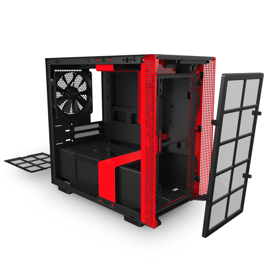 CA-H210I-BR - $94 - NZXT CA-H210I-BR Steel Mini-ITX Tower Case w/ Side ...