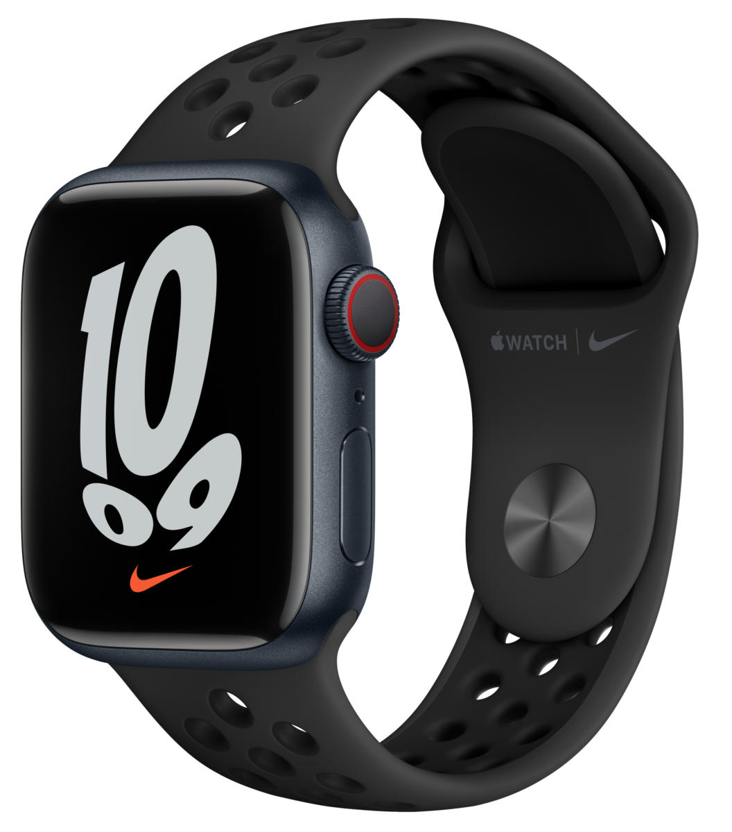 Apple Watch Nike Series 7 41mm GPS + Cellular Midnight