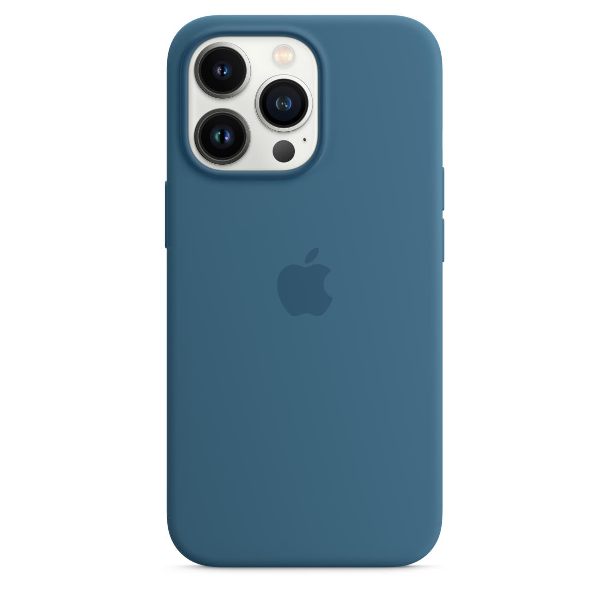 apple silicone case iphone 13 pro blue