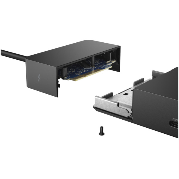 Wd19tb 159 Dell Thunderbolt Dock Wd19tbs Black Supports Up To 4 Displays 130w Of Power 6602