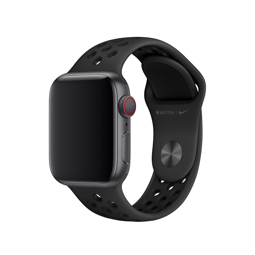 MX8C2AM/A - $31 - Apple Watch Sport Band 40mm - Anthracite/Black