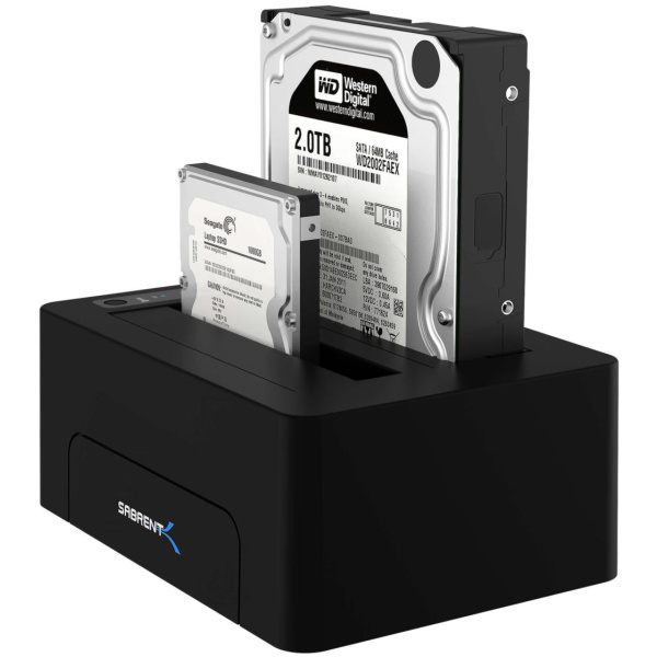 EC-DSK2 - $53 - Sabrent USB 3.0 to SATA Dual Bay External Hard Drive ...