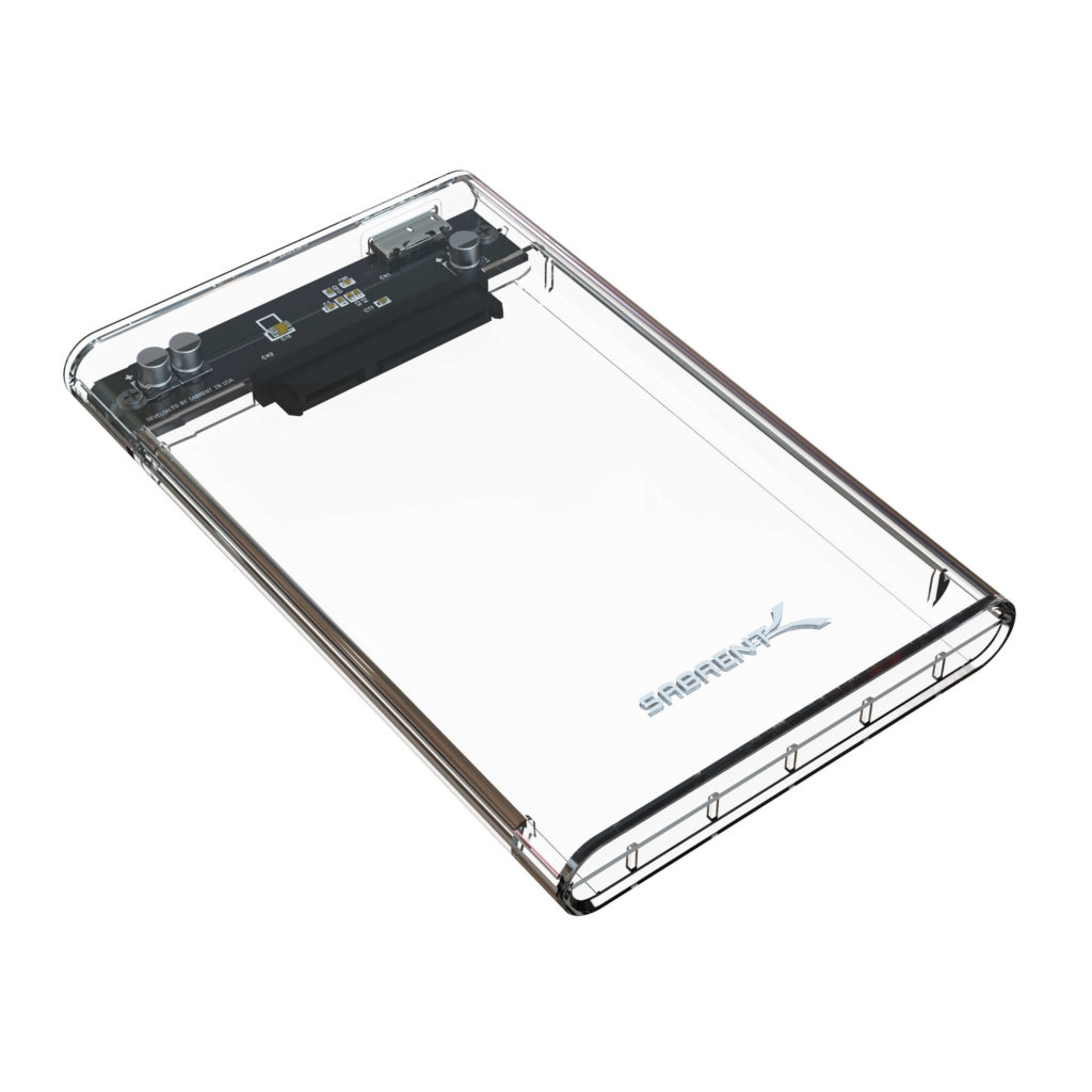 EC-OCUB - $24 - Sabrent 2.5-Inch SATA To USB 3.0 Tool-Free Clear ...