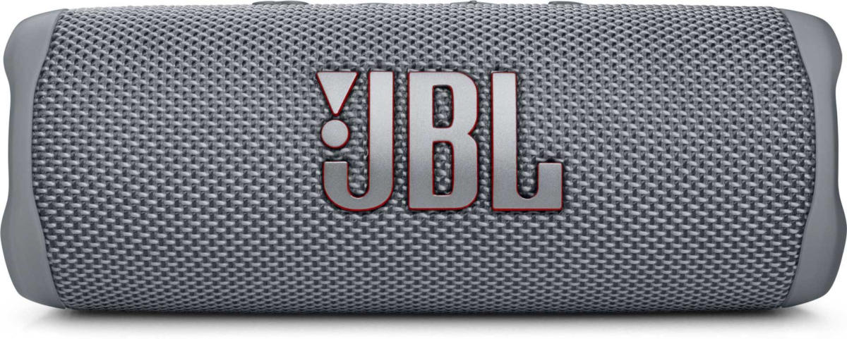 JBLFLIP6GREY - $108 - JBL FLIP 6 Portable Waterproof Speaker Gray