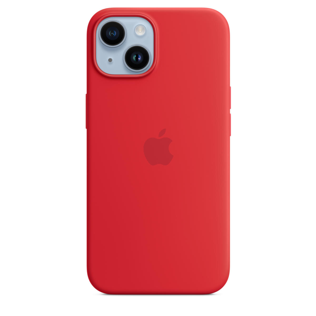 iphone 14 pro red silicone case