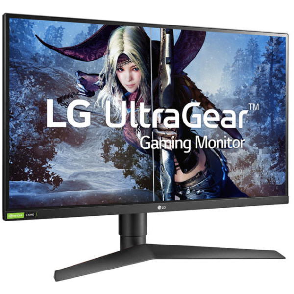 LG 27GL83A-B UltraGear 27" QHD (2560x1440) 144Hz Gaming Monitor - IPS ...