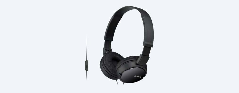 Mdrzx110apb 33 Sony Mdrzx110ap Zx Series Extra Bass Smartphone Headset With Mic Black 9825