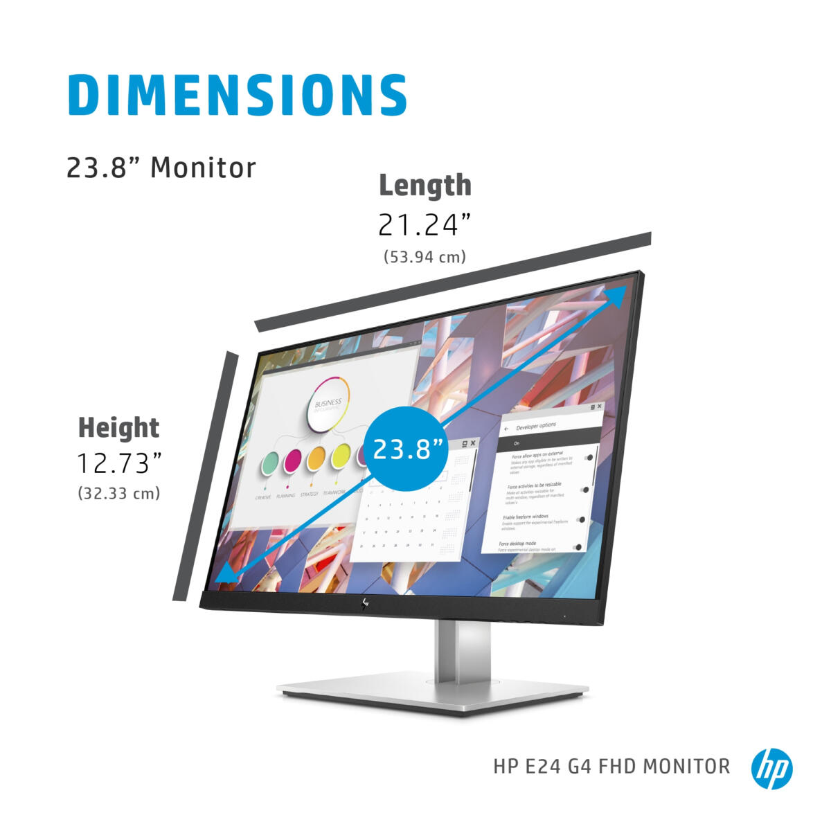 HP factory E24 G4 23.8